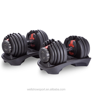 Wellshow spor ayarlanabilir dambıl serbest ağırlık kaldırma spor dambıl vücut geliştirme için - Product Image 6