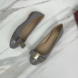 Scarpe Basse Classiche alla Moda con Fiocco, in Vernice, Eleganti Estive a Strato Singolo, Ciabatte da Donna - Product Image 5