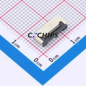 XW0520012-140R-001 FFC/FPC Connector SMD,P=0.5mm,Horizontal Mount Connector Flip Cover Type Bottom Contact 14P 0.5mm - Product Image 1