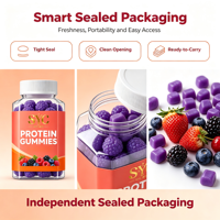 Gummies Protéinés SYC BIO aux Baies Mixtes – Formule de Soutien Quotidien au Bien-être – 60 Unités 180g – OEM Marque Privée ODM