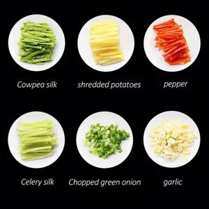 Wholesale Multi-Functional Manual Handheld Kitchen Gadget 304 Stainless Steel 3-Piece <b>Vegetable</b> Container Dishwasher Safe - Product Image 3