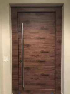 Nouveau design de <span class=keywords><strong>porte</strong></span> de grange coulissante en bois massif de style ferme écologique avec bande de garniture - Product Image 6