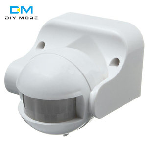 AC 220V-240V 110V 180 Độ Ngoài Trời IP44 An Ninh PIR Hồng Ngoại Cảm Biến Chuyển Động Detector Phong Trào Chuyển Đổi Max 12M 50Hz 3-2000LUX - Product Image 1