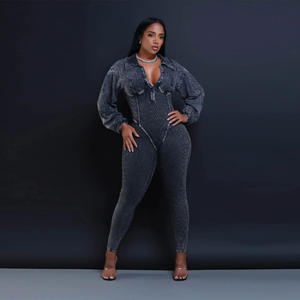 <span class=keywords><strong>Mono</strong></span> Ajustado de Manga Larga con Cuello en <span class=keywords><strong>V</strong></span> para Mujer, Otoño Invierno, Nuevo y Económico - Product Image 3