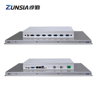 Zunsia 21,5 15,6 15 10,1 pulgadas Panel táctil Pantalla LCD Integrado Todo en una computadora IP65 Montaje en pared Marco abierto Panel industrial PC