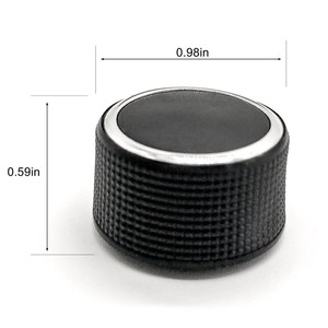 Chevrolet Gmc Radio Control <b>Knob</b> 0.98in Diameter Volume <b>Adjustment</b> Steering Wheel Audio Part 22912547 - Product Image 1