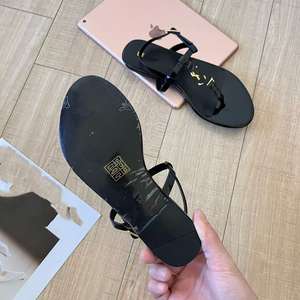 Sandalo con plateau da <span class=keywords><strong>donna</strong></span> 2025 all'ingrosso moda scarpe piatte <span class=keywords><strong>in</strong></span> <span class=keywords><strong>pelle</strong></span> da esterno sandali estivi da <span class=keywords><strong>donna</strong></span> pantofola - Product Image 6