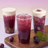 Druivenjam Puree Concord Druivenvrucht voor Sprankelende Soda Mocktail Cocktail Mixer Sapbar Groothandel Bulk OEM Halal