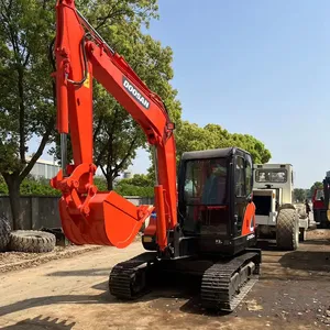 Doosan DX60 Mini Excavator Used Doosan Digging Machinery DX60 DX80 Doosan Construction Machine Excavators