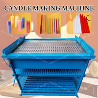 Machine industrielle automatique de fabrication de bougies, machine commerciale de moulage de bougies en cire pour pots, machines rondes de fabrication de bougies en cire