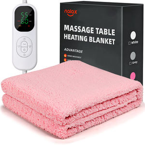 Table de massage avec couverture chauffante électrique, tissu en cachemire super chaud, couverture chauffante - Product Image 1