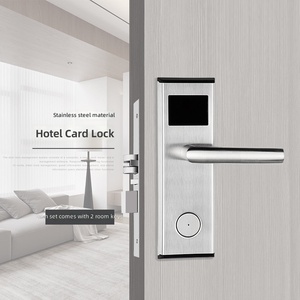 ระบบล็อคประตูโรงแรมแบบสมาร์ทการ์ด RFID  วัสดุอลูมิเนียมอัลลอยด์  ระบบอิเล็กทรอนิกส์แบบรูดการ์ด  รองรับ Wi-Fi  ทนทาน  ระบบควบคุมการเข้าออกห้องพักโรงแรม - Product Image 3