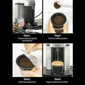 Cápsulas de Café Nespresso <span class=keywords><strong>Vertuo</strong></span> para Preparar Bebidas en la Cocina o Cafetería - Product Image 4