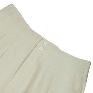 <span class=keywords><strong>Pantaloni</strong></span> larghi da donna <span class=keywords><strong>grigio</strong></span> scuro <span class=keywords><strong>pantaloni</strong></span> donna <span class=keywords><strong>grigio</strong></span> chiaro di <span class=keywords><strong>lino</strong></span> di cotone - Product Image 4