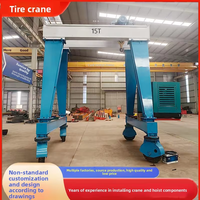 Grue sur roues compacte et efficace pour travaux lourds 360 °   Plateforme tournante hydraulique pour équipement de construction mobile