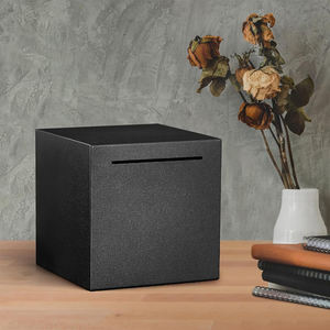 <span class=keywords><strong>Tirelire</strong></span> en acier inoxydable de 4.72 pouces pour adultes <span class=keywords><strong>tirelire</strong></span> en métal indispensable boîte d'épargne pratique pour la gestion de l'argent - Product Image 4