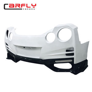 Pour Nissan GT-R R35 2017-2023 Pare-chocs arrière personnalisé léger de style Top <span class=keywords><strong>Secret</strong></span> en fibre de carbone mélangée FRP - Product Image 3