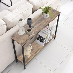 Hiện đại Châu Âu <span class=keywords><strong>Oak</strong></span> khai hoang gỗ mộc mạc trước lối vào hành lang cửa đi bộ cách cổ điển giao diện điều khiển Bảng phong cách Bắc Âu giá - Product Image 3
