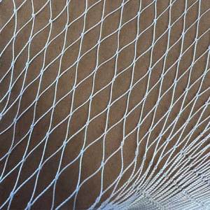 Filet de pêche en polyester blanc AEROKUN 210D/9Ply, mailles multiples, profondeur 400M, longueur 70Yards, filet de pêche personnalisé en gros - Product Image 4