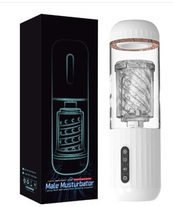 Copa de masturbación vibratoria giratoria automática para hombre, succión Sexy, Sexo Oral Real, entrenador de retardo de tiempo, Stroker de pene caliente - Product Image 2