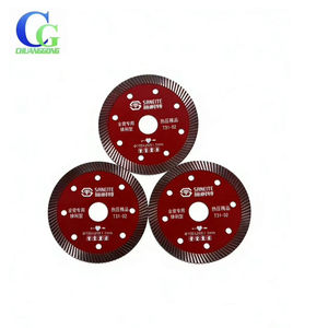 قرص قطع ماسي رفيع للغاية من نوع X-net Turbo مقاس 105/115/125 ملم لقطع البلاط والسيراميك والجرانيت والرخام للجلاخات الزاوية - Product Image 2