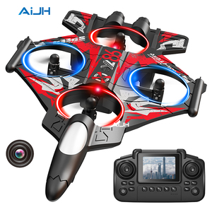 Avión de Control Remoto AiJH con Pantalla, Rotación de 360°, Juguete de Avión RC para Principiantes con Cámara, Avión de Control Remoto - Product Image 1