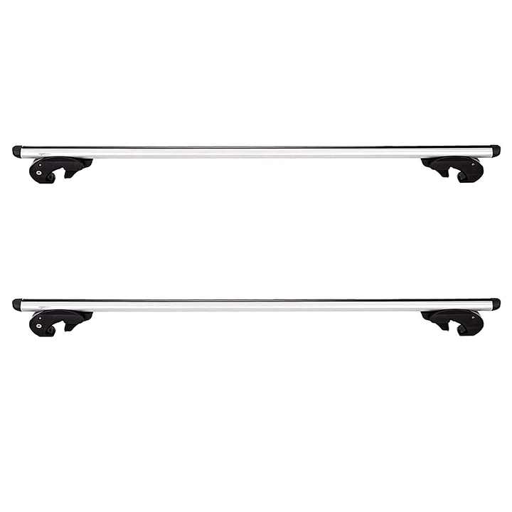 2-Piece Heavy-Duty Universal Cross Rail Roof Rack 56 Inches Aluminum ...