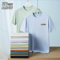 60 S Anti-rides protection solaire protection UV épaule couture personnalisé vente en gros vêtements fabricants t-shirt pour hommes