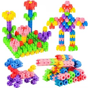 Giáo dục DIY Nhựa hình lục giác mô hình khối xây dựng Xây dựng đồ chơi thiết lập cho 5 đến <span class=keywords><strong>7</strong></span> tuổi trẻ em-chàng trai và cô gái - Product Image 1