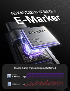 <span class=keywords><strong>Cable</strong></span> de alimentación LISEN mejorado de 100W con chip EMarker para Starlink Mini, <span class=keywords><strong>cable</strong></span> de carga impermeable de USBC a DC para Starlink Mini Satellite - Product Image 2