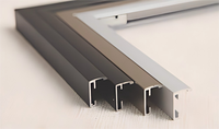 Cadre d'affiche de haute qualité pour la maison, en alliage d'aluminium, écologique, durable, léger, moderne, format A4, face en verre