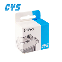 Mini servo numérique CYS S8101 à arbre de 6 mm, 13 kg, haute vitesse, en métal, pour véhicules RC et pièces de bricolage