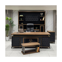 Vente Chaude d'Usine Bureau de Direction de Luxe Table de PDG avec Expédition Rapide