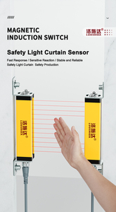 Ultra-Thin 40mm Axis Spacing <strong>Optical</strong> Switch Safety Light Curtain <strong>Sensor</strong> Fast Response Front Safety <strong>Grating</strong> <strong>Sensor</strong> - Product Image 3