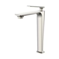 Robinet de lavabo de salle de bain en laiton massif mitigeur un trou mitigeur de lavabo à montage sur pont