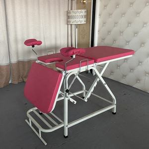 سرير فحص نسائي جديد من الفولاذ، طاولات فحص نسائية - Product Image 4