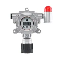Detector de Fugas de Metano Industrial, Sensor de Alarma Modelo DR500 IP66 0-100 LEL para Detección de Gas Combustible Industrial
