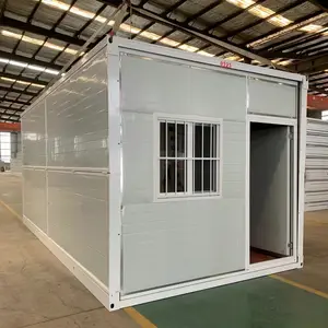 Düşük maliyetli genişletilebilir konteyner ev ev prefabrik taşınabilir katlanır kargo konteyneri odası