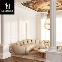 Boca Design Villa Ensembles de meubles de salon luxueux et légers de style moderne Canapé personnalisé à vendre