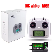 FLYSKY FS-I6S I6S avec IA6B 2.4G 10CH AFHDS 2A Émetteur à accélérateur centralisé pour avions RC et drones de course FPV