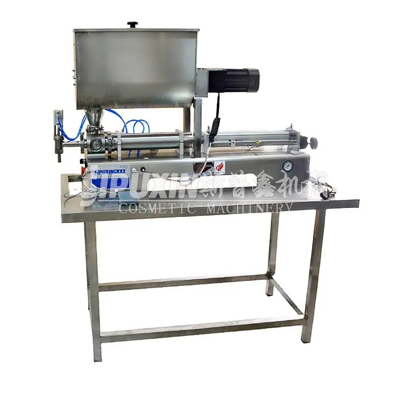 Hot sale Wax Filler With Heating and Mixing Function Cream oil paste liquid filling machinery industry equipment