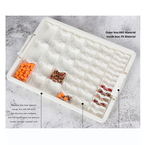 Scatola Porta Perline per Strumenti di Pittura Diamantata Fai-da-te, Contenitore per Perline di Riso, Scatola in Plastica per Unghie - Product Image 4