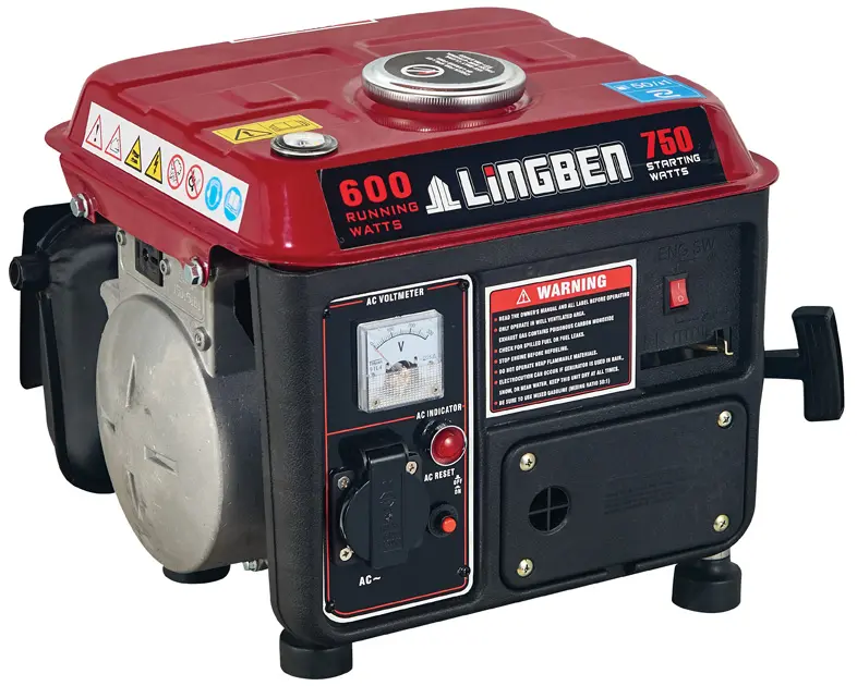 2-takt 650 Watt Kleine Draagbare Mini Benzine Generator 950