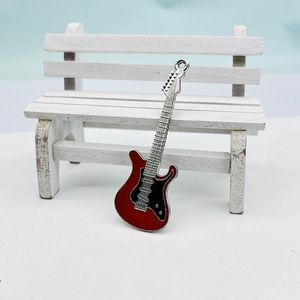 Llavero de guitarra miniatura de moda, accesorio creativo para instrumentos musicales, pequeño regalo DIY para amantes de la música - Product Image 4