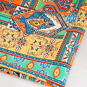 新设计产品编织数码印花面料定制印花设计适合女性夏季沙滩裙有竞争力的价格套装 - Product Image 5