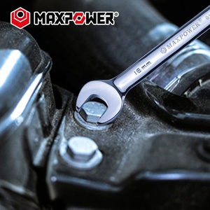 MAXPOWER 12PCS 12 Pt 72-Tooth Ratcheting Combination Wrench <strong>Spanner</strong> <strong>Set</strong> - Product Image 6
