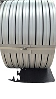 Bobine d'acier laminé à froid de dureté moyenne, couleurs RAL 9003/9016/9005, prépeinte PPGI pour systèmes de plafonds suspendus - HY STEEL (norme EN)