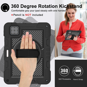 เคสแท็บเล็ตสำหรับ Xiaomi Pad7/7 pro/8/8 pro / Poco X1 ขนาด 11.2 นิ้ว พร้อมขาตั้งแบบพับเก็บได้และสายคล้องข้อมือ - Product Image 5