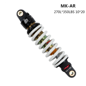 <span class=keywords><strong>Amortisseur</strong></span> arrière <span class=keywords><strong>VTT</strong></span> EXA 260R réglable en alliage d'aluminium avec course de 120-190 mm pour utilisation en descente - Product Image 4