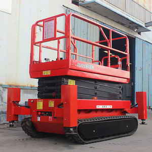 4m 6M 8M 10m 12M <span class=keywords><strong>14m</strong></span> tải trọng 320kg tự hành theo dõi bánh xích di động nâng nền tảng làm việc trên không - Product Image 5